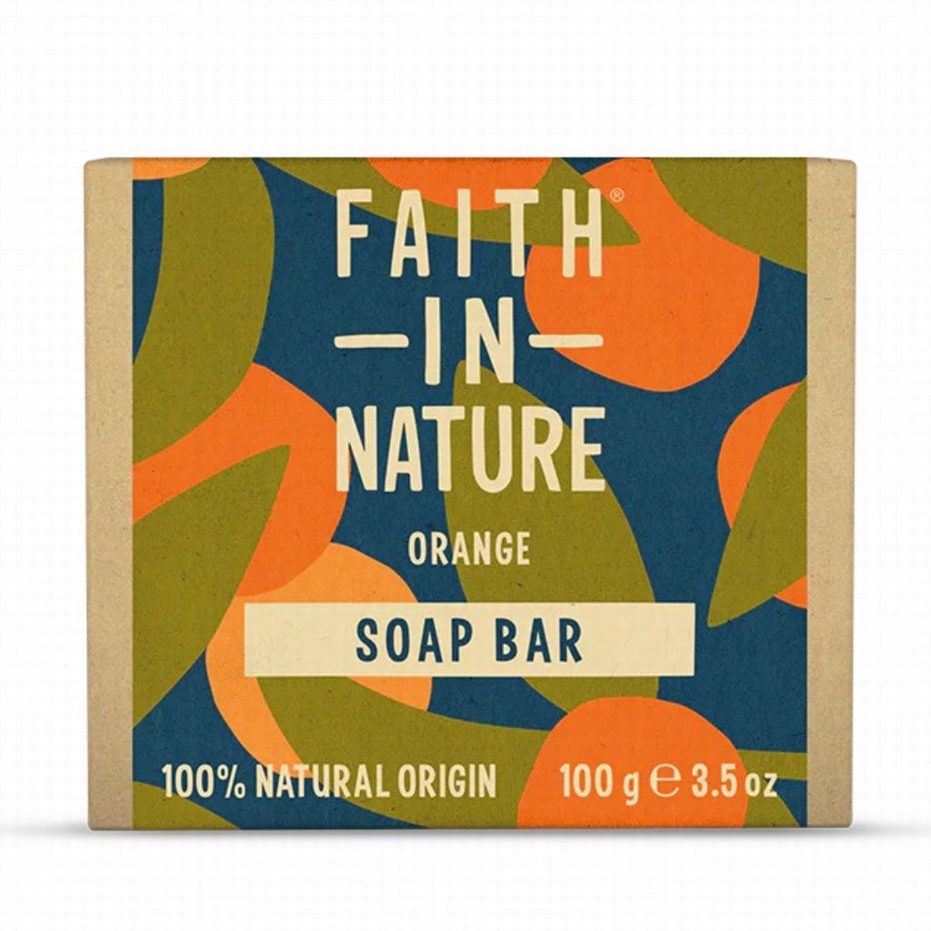 Faith Soap Orange (Box) - Earthfare Supermarket - 5013575111113