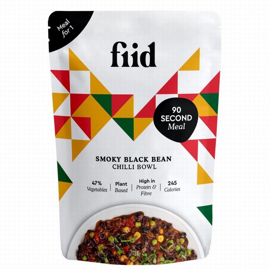 Fiid Smoky Black Bean Chilli Single - Earthfare Supermarket - 5391530980227