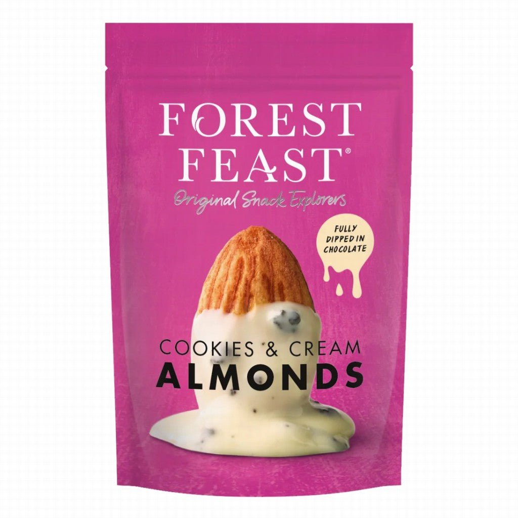 Forest Feast Cookies & Cream Almonds 120g - Earthfare Supermarket - 5022374051919