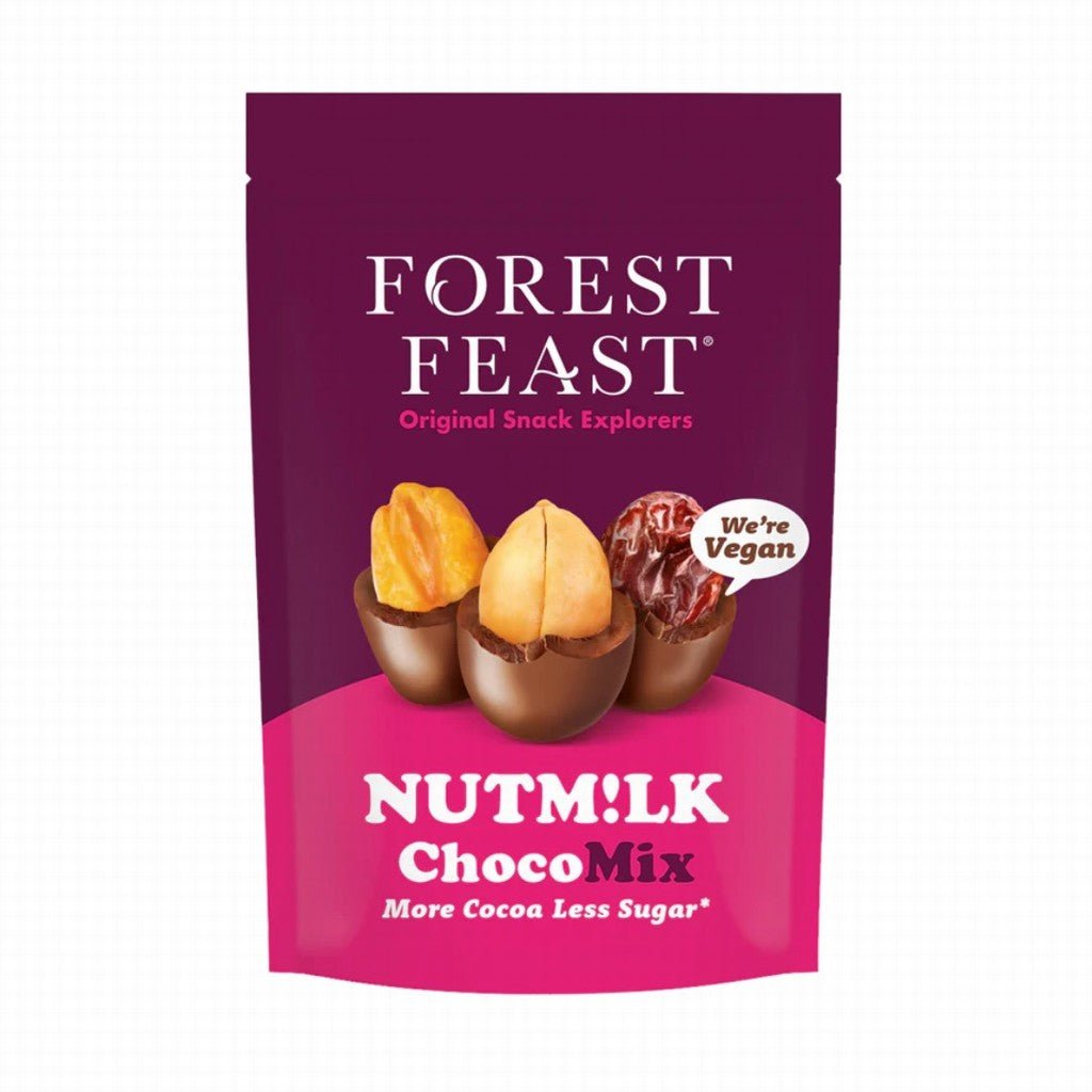 Forest Feast Nutm!lk Vegan Chocolate Choco Mix 110g - Earthfare Supermarket - 5022374056891