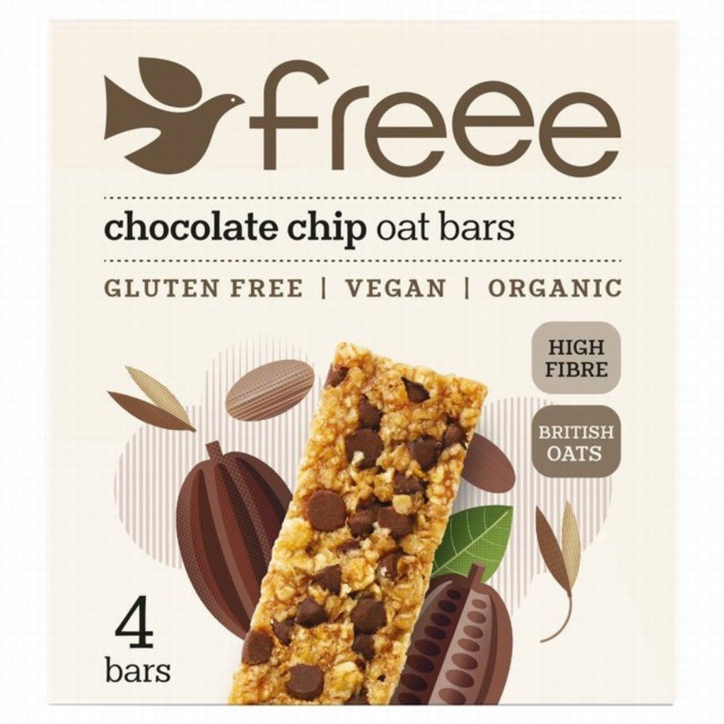 Freee by Doves Choc Chip Flapjack - Earthfare Supermarket - 5011766300216