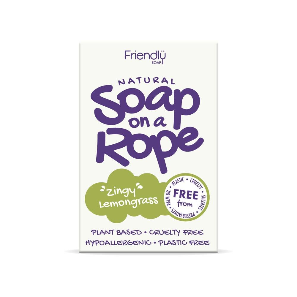 Friendly Soap on a Rope Lemongrass - Earthfare Supermarket - 5060892900814
