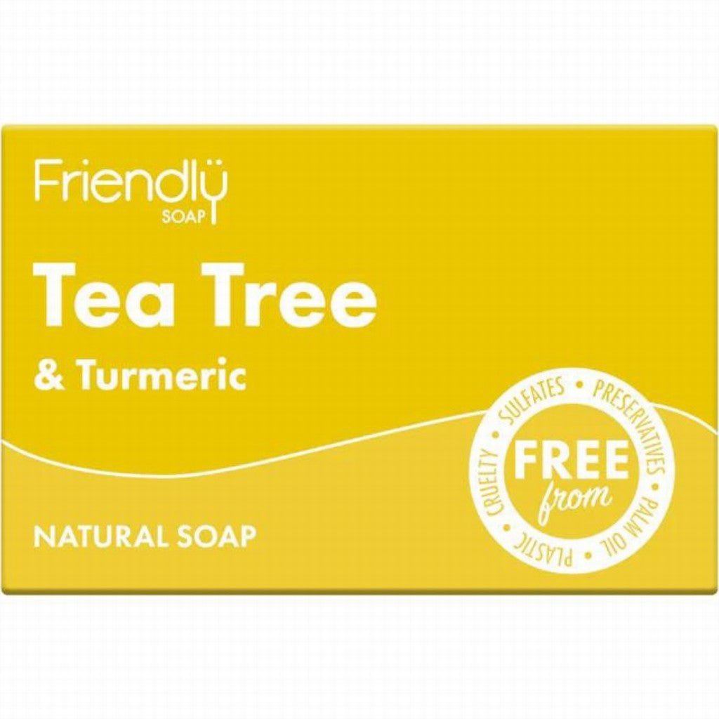 Friendly Soap Tea Tree & Turmeric - Earthfare Supermarket - 5573063264832