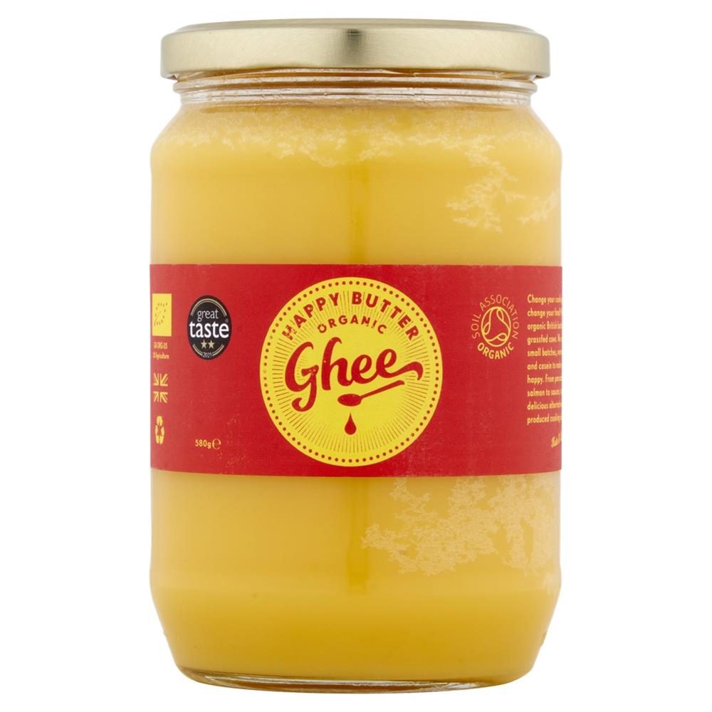 Happy Butter Artisan Organic UK Ghee 580g - Earthfare Supermarket - 0604565726049