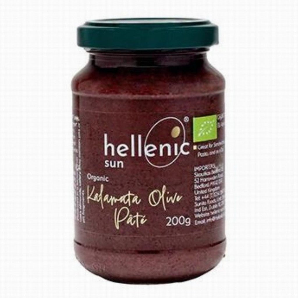 Hellenic Sun Organic Kalamata Pate - Earthfare Supermarket - 5018076002366