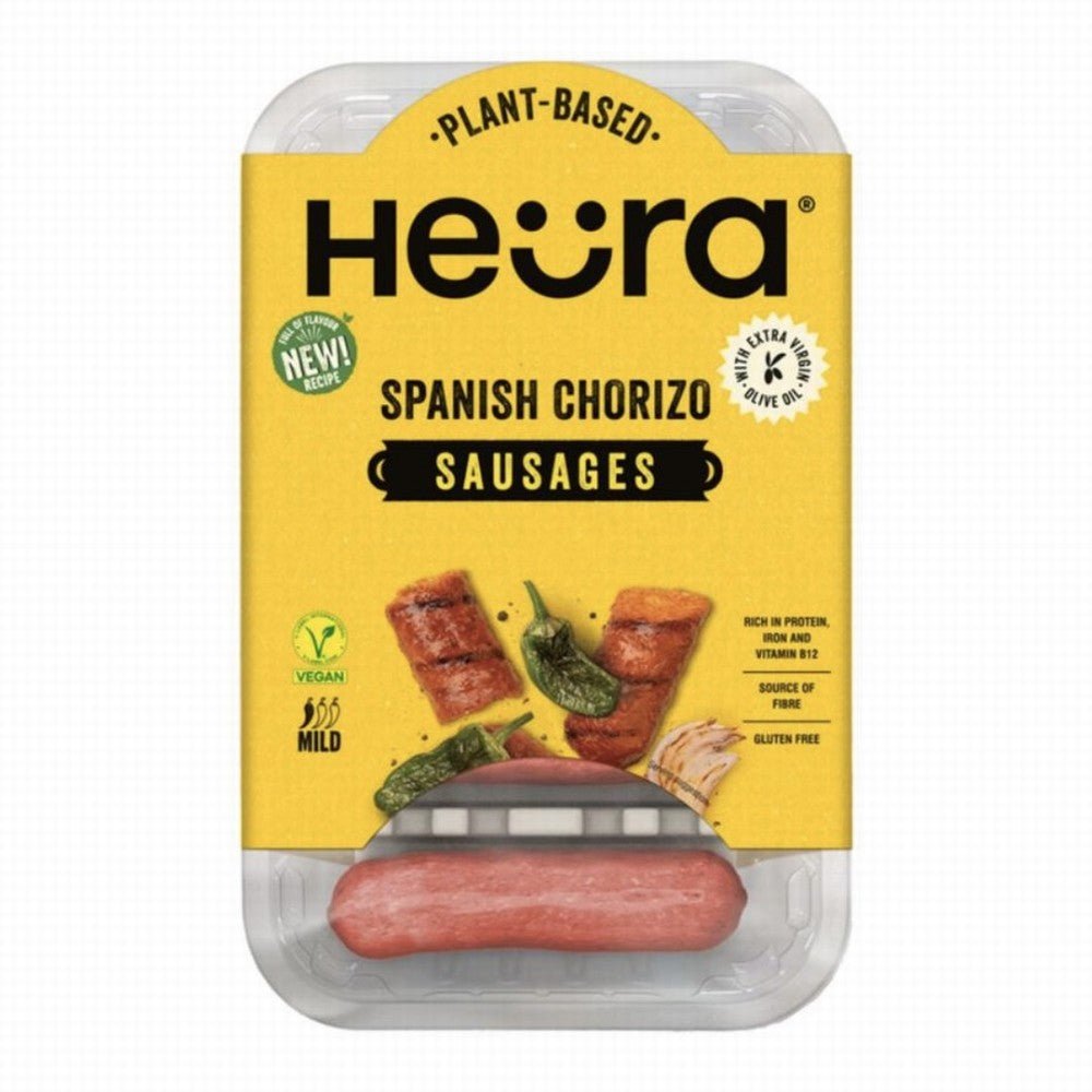 Heura Meat Free Spanish Chorizo Sausages - Earthfare Supermarket - 8437017033653