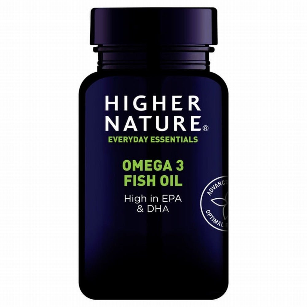 Higher Nature Omega 3 Fish Oil 1000Mg 90Caps - Earthfare Supermarket - 5031013101038