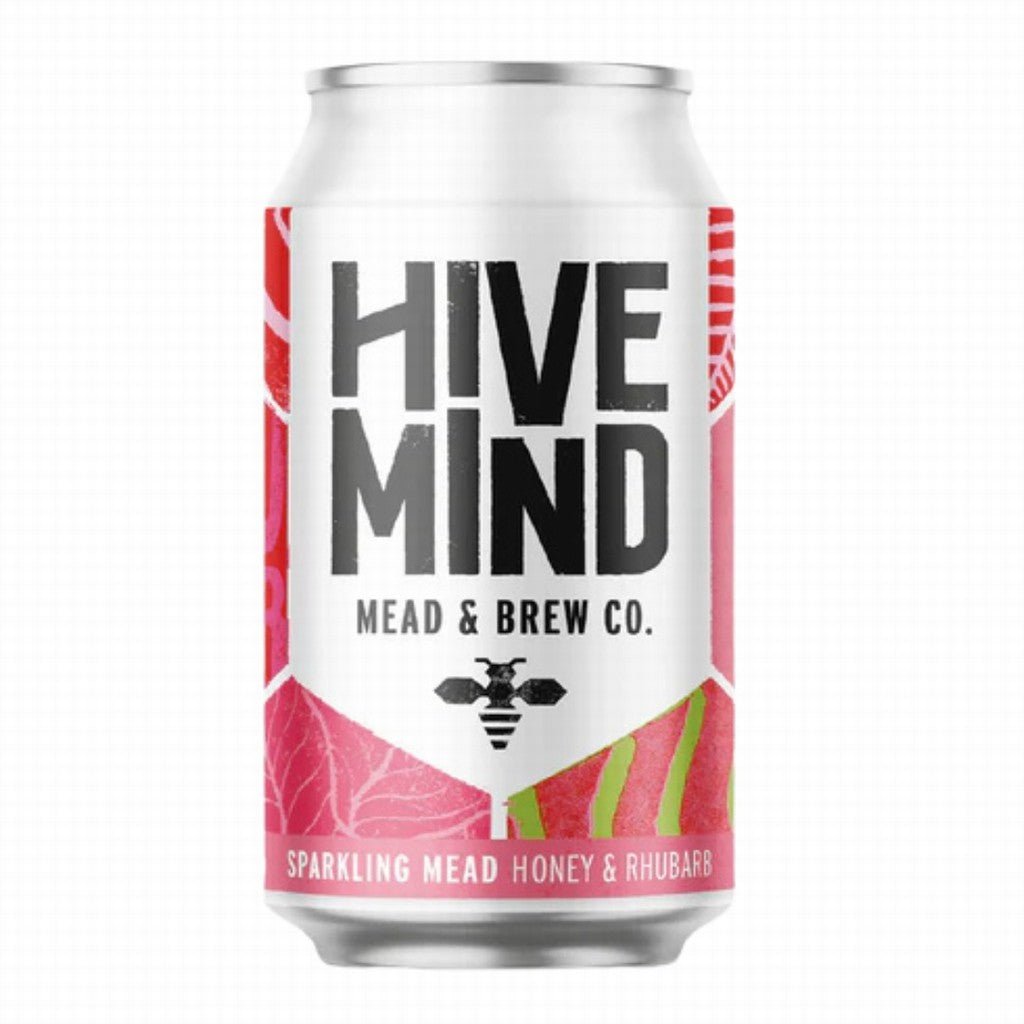 Hive Mind Honey & Rhubarb Mead Can - Earthfare Supermarket - 5065015527022