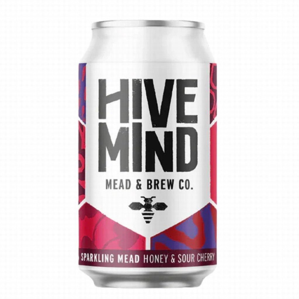 Hive Mind Honey & Sour Cherry Mead Can - Earthfare Supermarket - 5065015527053
