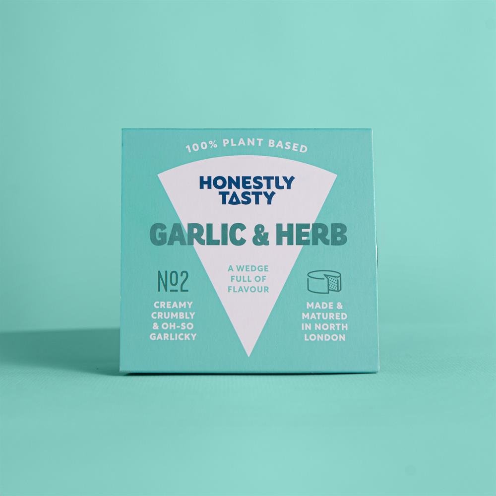 Honestly Tasty Plant Based Garlic & Herb 130g - Earthfare Supermarket - 5060709190032