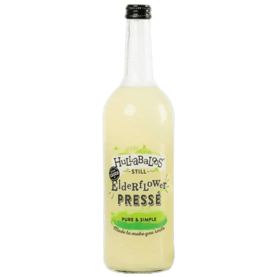 Hullabaloos Still Lemonade The Elderflower Presse One 750Ml - Earthfare Supermarket - 5060486800018