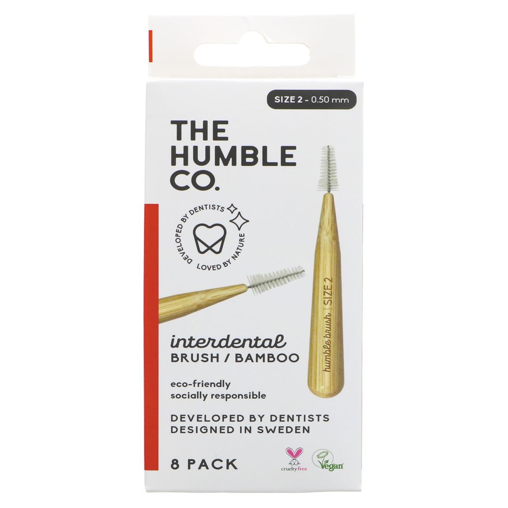 Humble Interdental Brush Red Size 2 - Earthfare Supermarket - 7350075693052