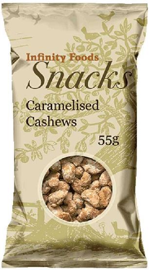 Infinity Caramelised Cashews - Earthfare Supermarket - 5028869082000