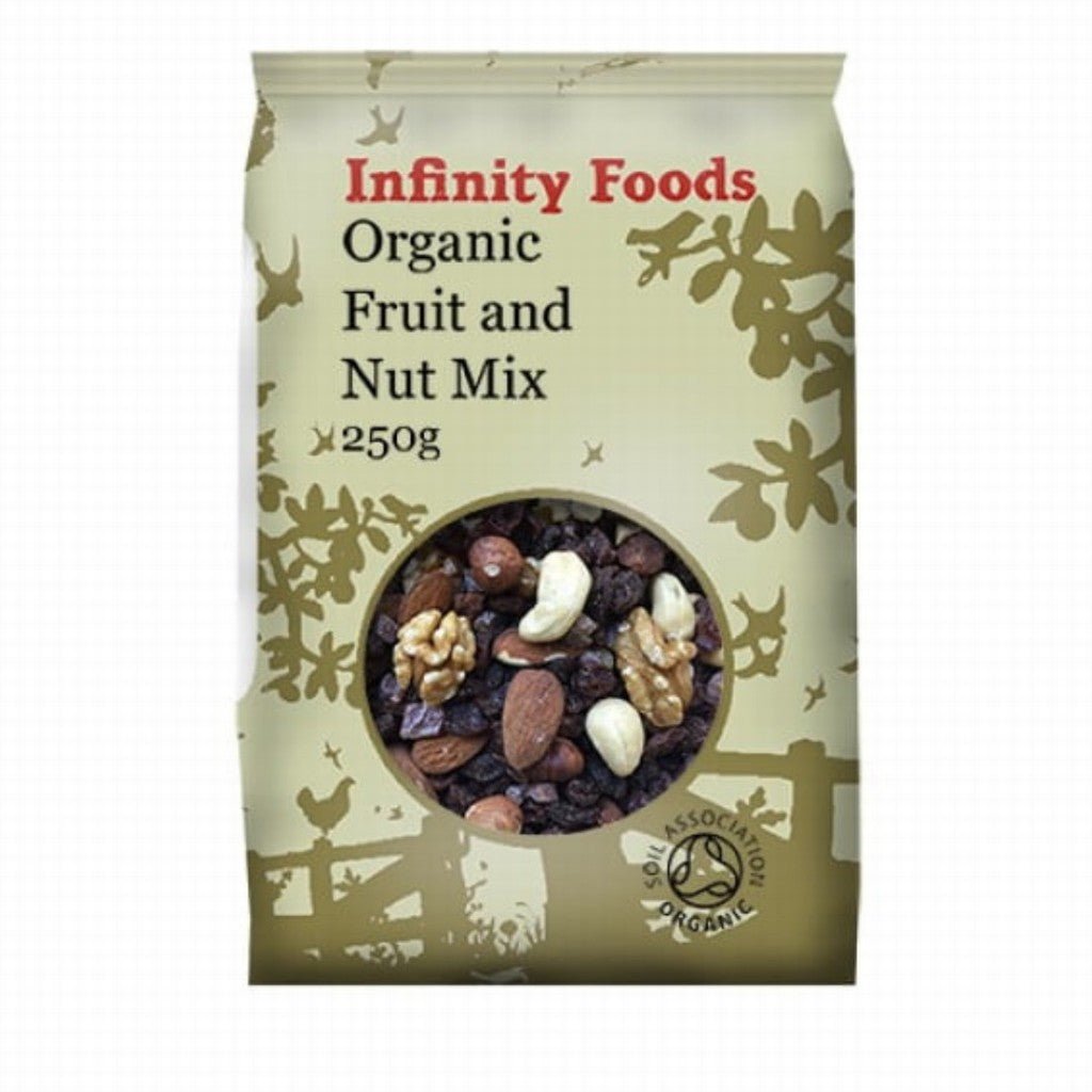 Infinity Organic Fruit & Nut Mix - Earthfare Supermarket - 5028869060473