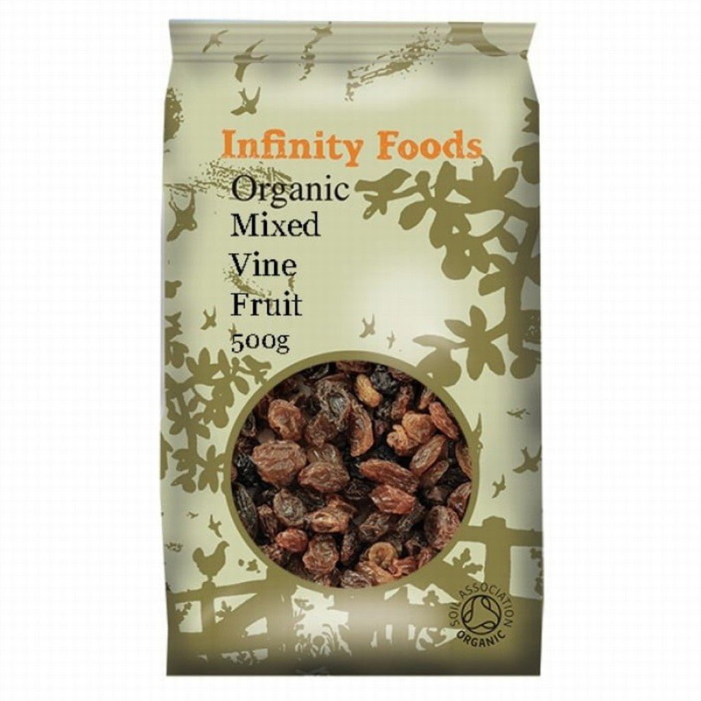 Infinity Organic Mixed Vine Fruit - Earthfare Supermarket - 5028869070632