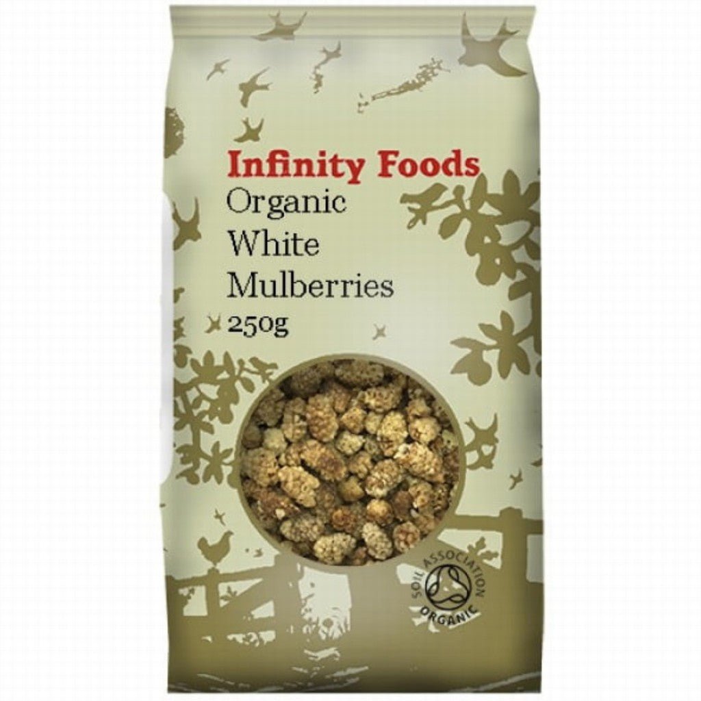 Infinity Organic Mulberries White - Earthfare Supermarket - 5028869070731