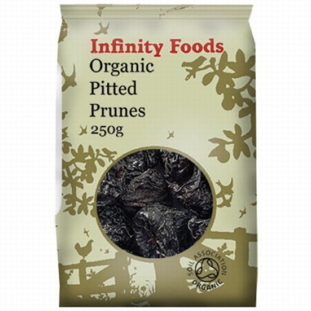 Infinity Organic Pitted Prunes 250G - Earthfare Supermarket - 5028869070809