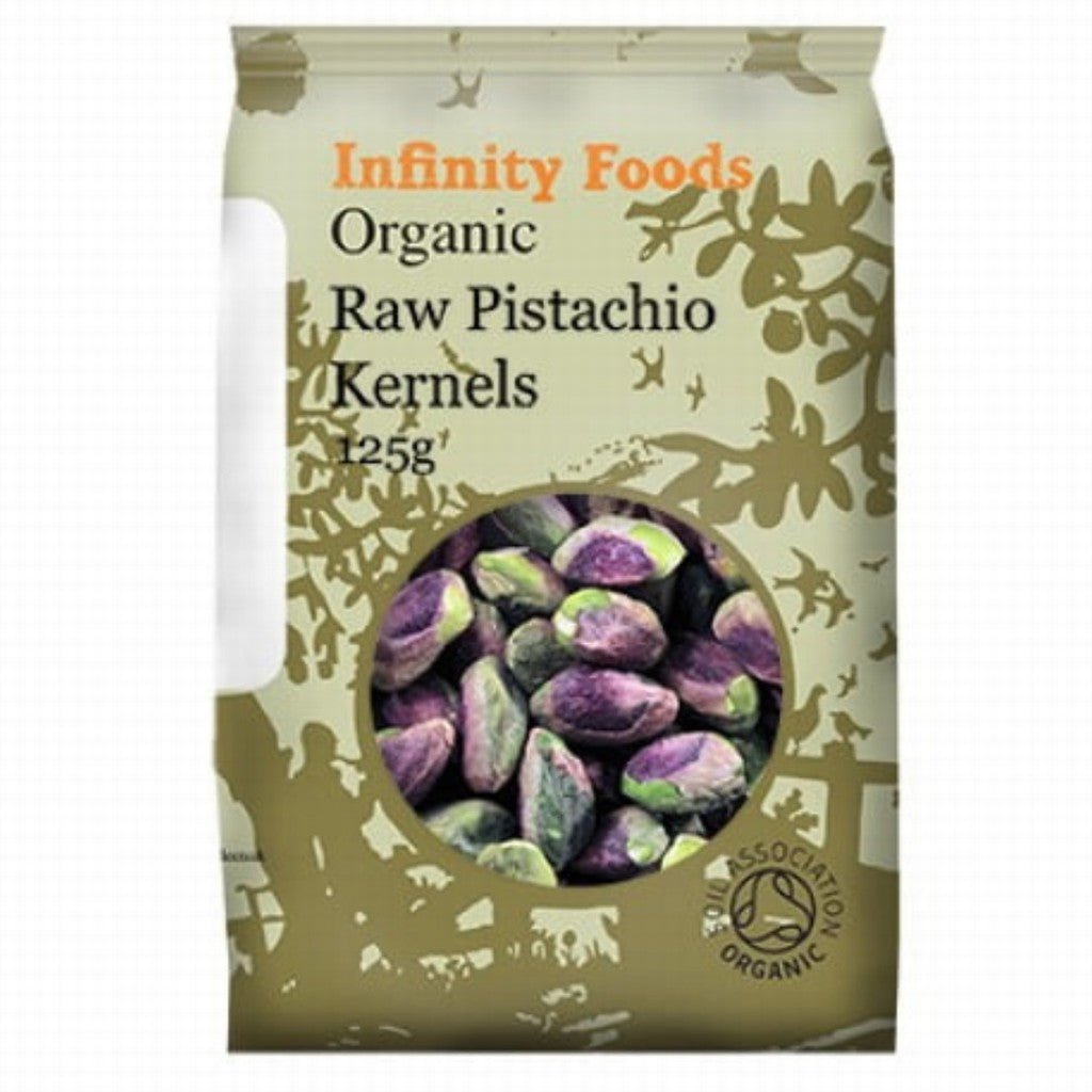 Infinity Organic Raw Pistachio Kernels - Earthfare Supermarket - 5028869061012