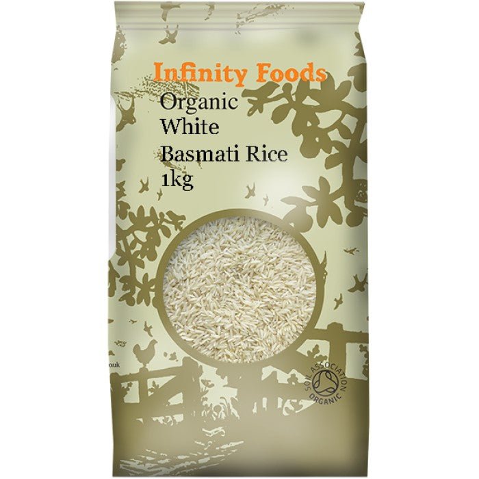 Infinity Organic Rice Basmati - Earthfare Supermarket - 5028869011673