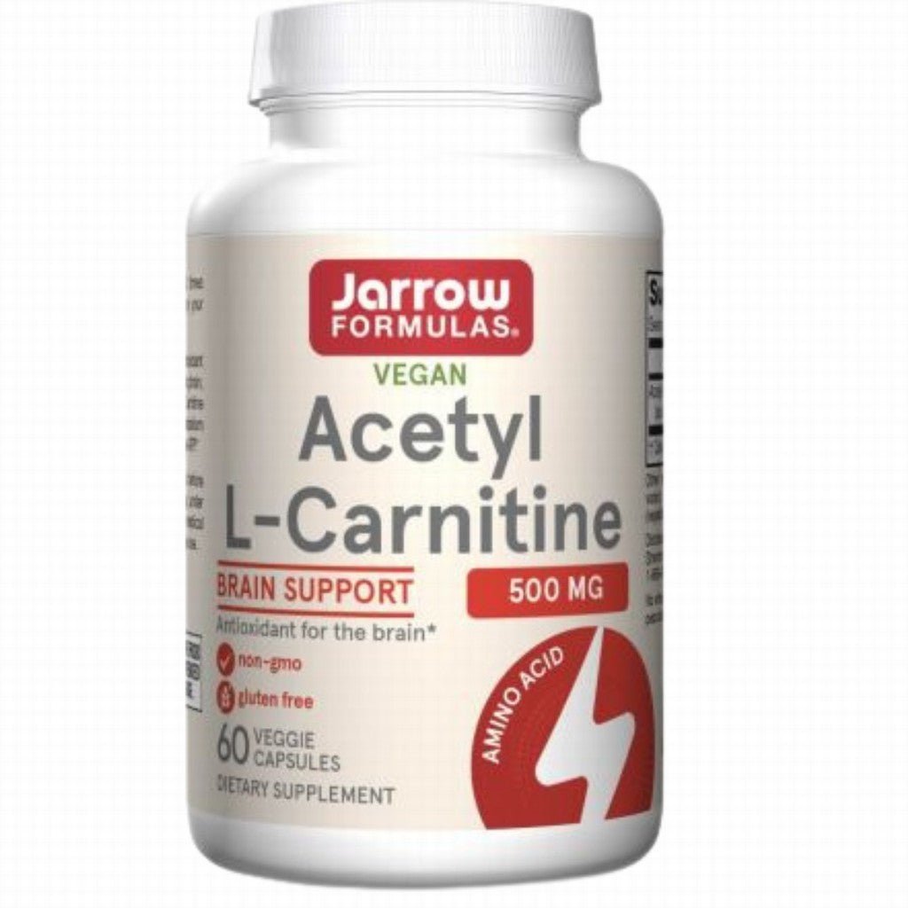 Jarrow Formulas Acetyl L - Carnitine, 500mg - 120 vcaps - Earthfare Supermarket - 790011150626