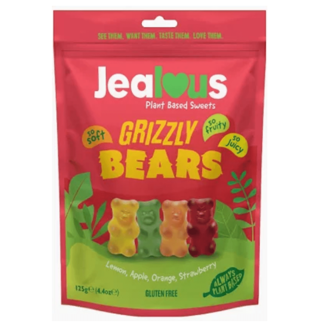 Jealous Sweets Grizzly Bears 125G - Earthfare Supermarket - 5060276370912