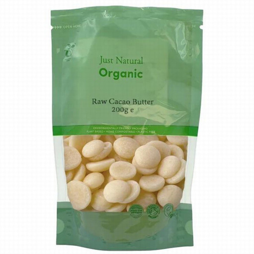 Just Natural Organic Cacao Butter - Earthfare Supermarket - 5056078806278