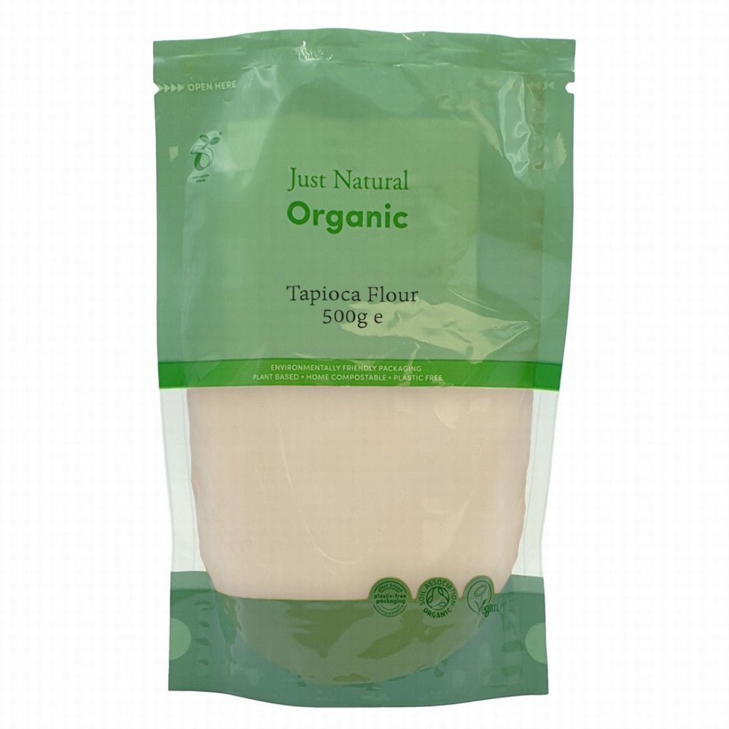 Just Natural Organic Tapioca Flour - Earthfare Supermarket - 5056078807787