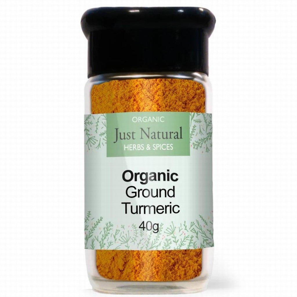 Just Natural Organic Turmeric Jar - Earthfare Supermarket - 5056078807183