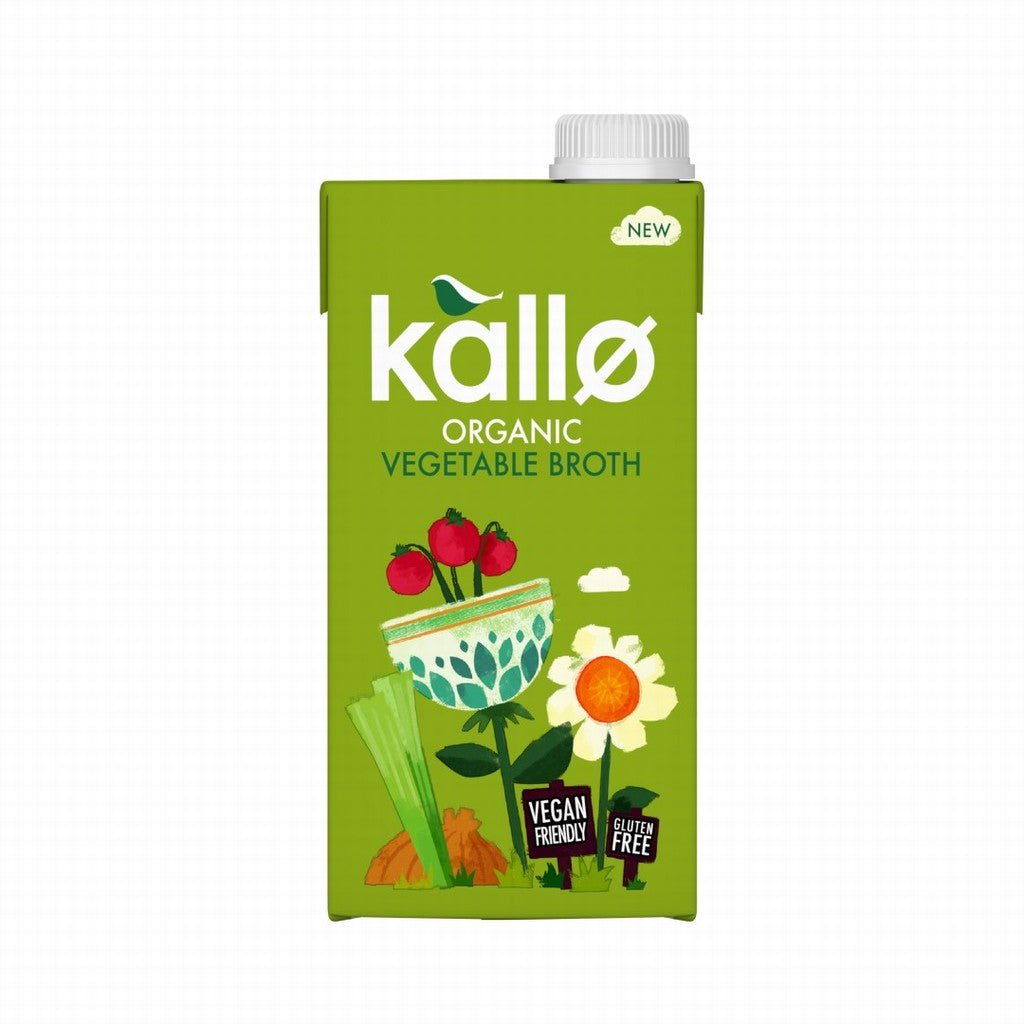 Kallo Organic Vegetable Broth 500ML - Earthfare Supermarket - 5013665117612