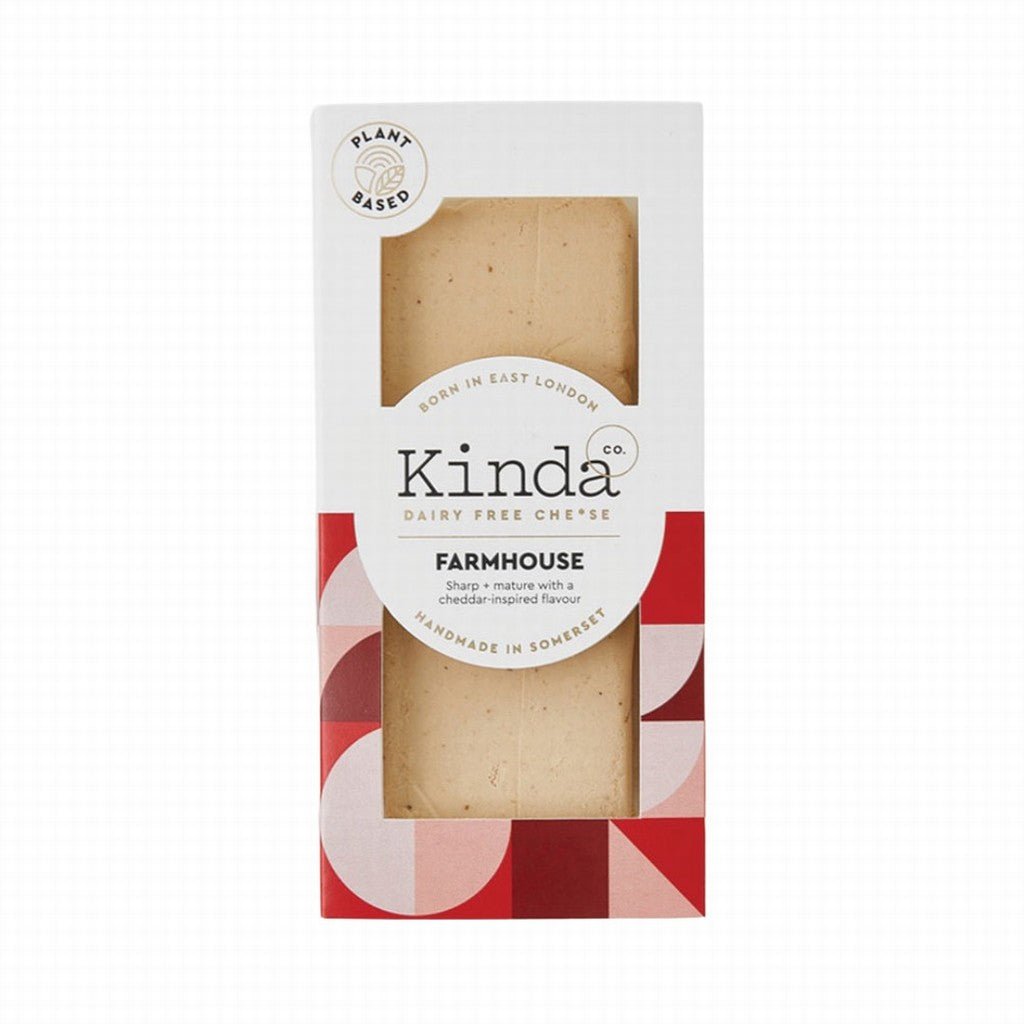 Kinda Co. Farmhouse Vegan Cheese - Earthfare Supermarket - 5060641190053