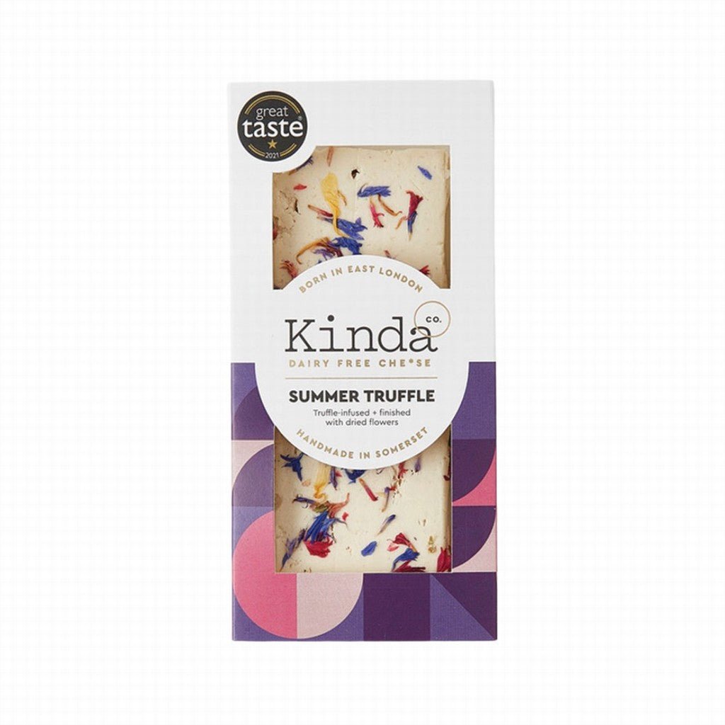 Kinda Co. Summer Truffle Vegan Cheese - Earthfare Supermarket - 5060641190114