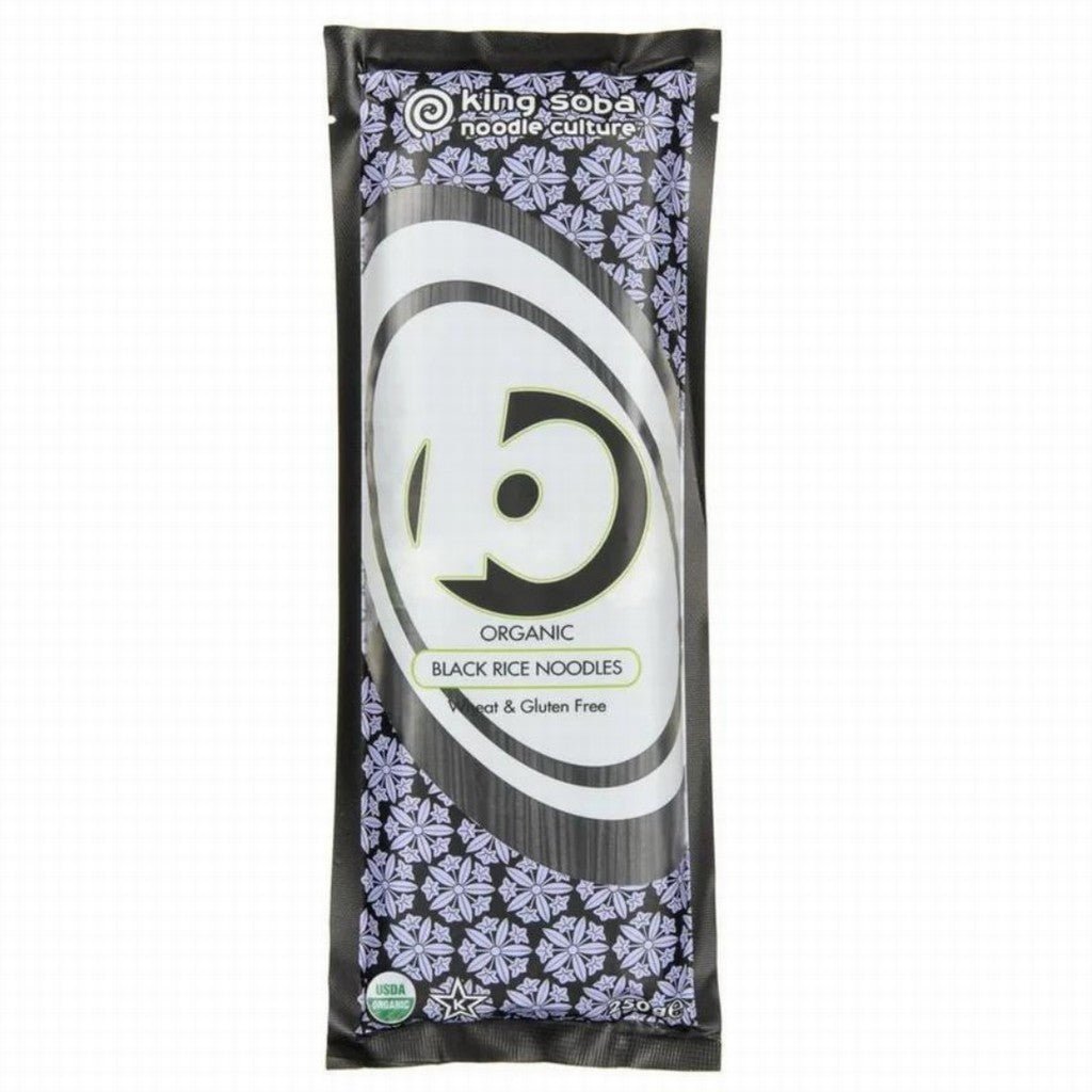 King Soba Organic Black Rice Noodles - Earthfare Supermarket - 619286609038