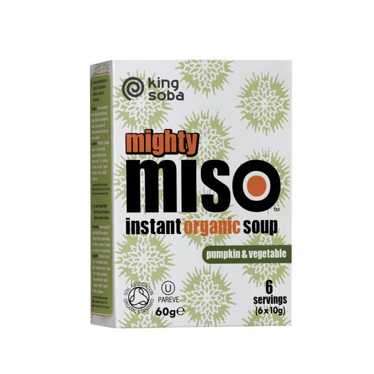 King Soba Organic White Miso Soup With Pumpkin & Vegetable - Earthfare Supermarket - 619286802002