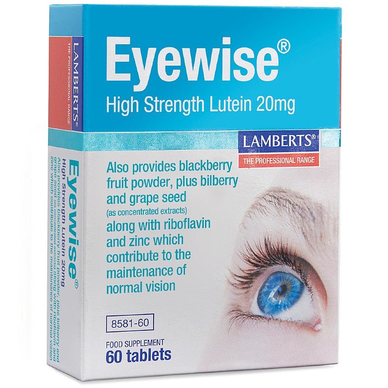 Lamberts Eyewise High Strength Lutein 20Mg - Earthfare Supermarket - 5055148410308