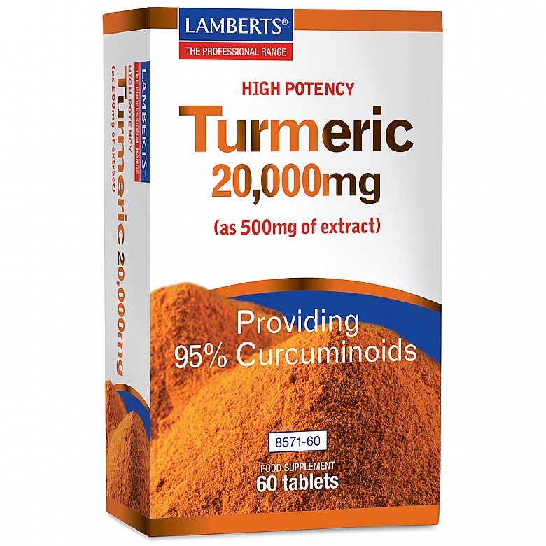 Lamberts Turmeric 20000Mg - Earthfare Supermarket - 5055148402075