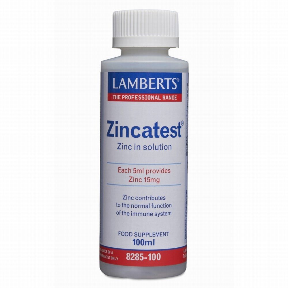 Lamberts Zincatest - Earthfare Supermarket - 5055148402815