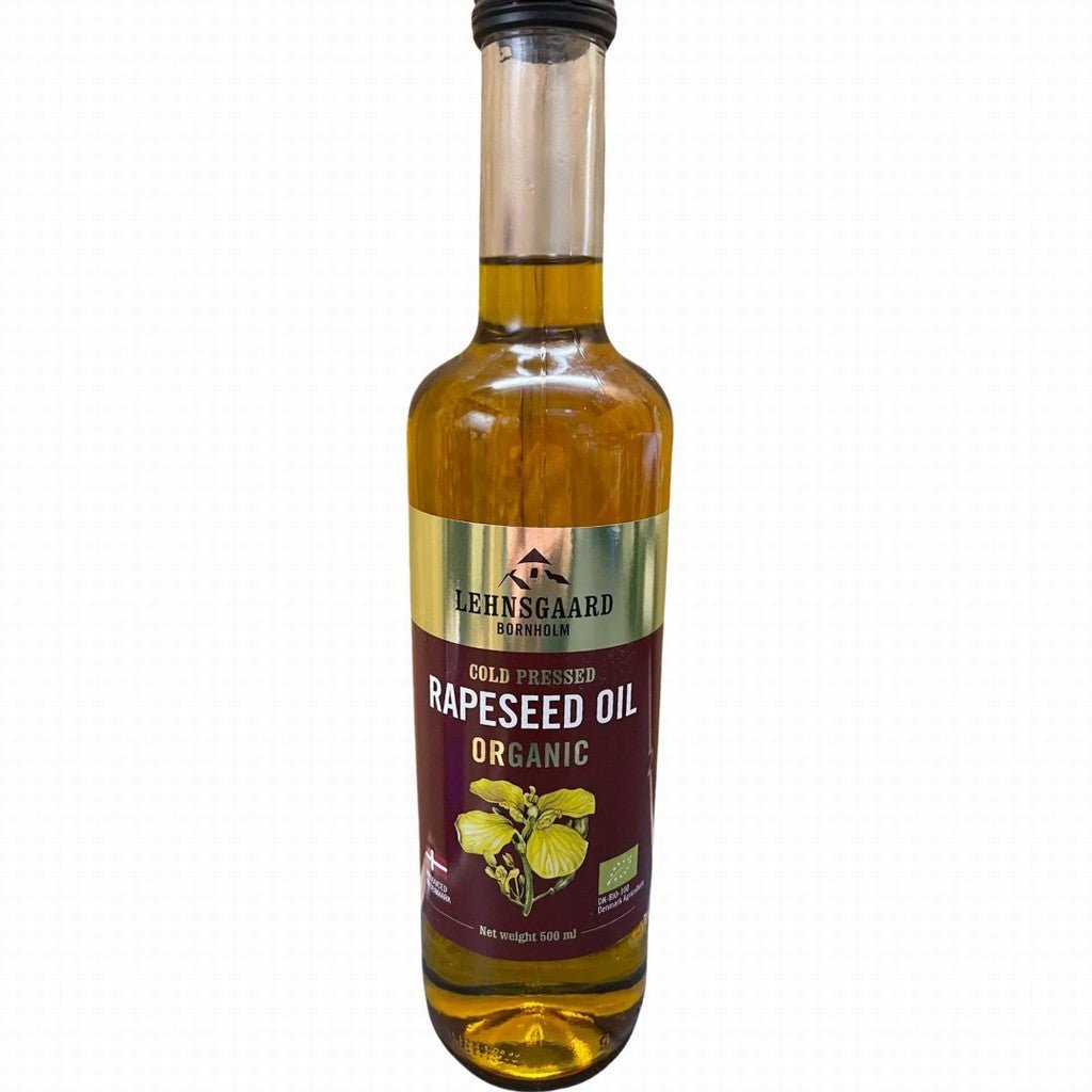 Lehnsgaard Bornholm Organic Rapeseed Oil 700ml - Earthfare Supermarket - 5707951427003