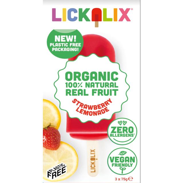 Lickalix Organic Strawberry Lemonade - Earthfare Supermarket - 5081304297025