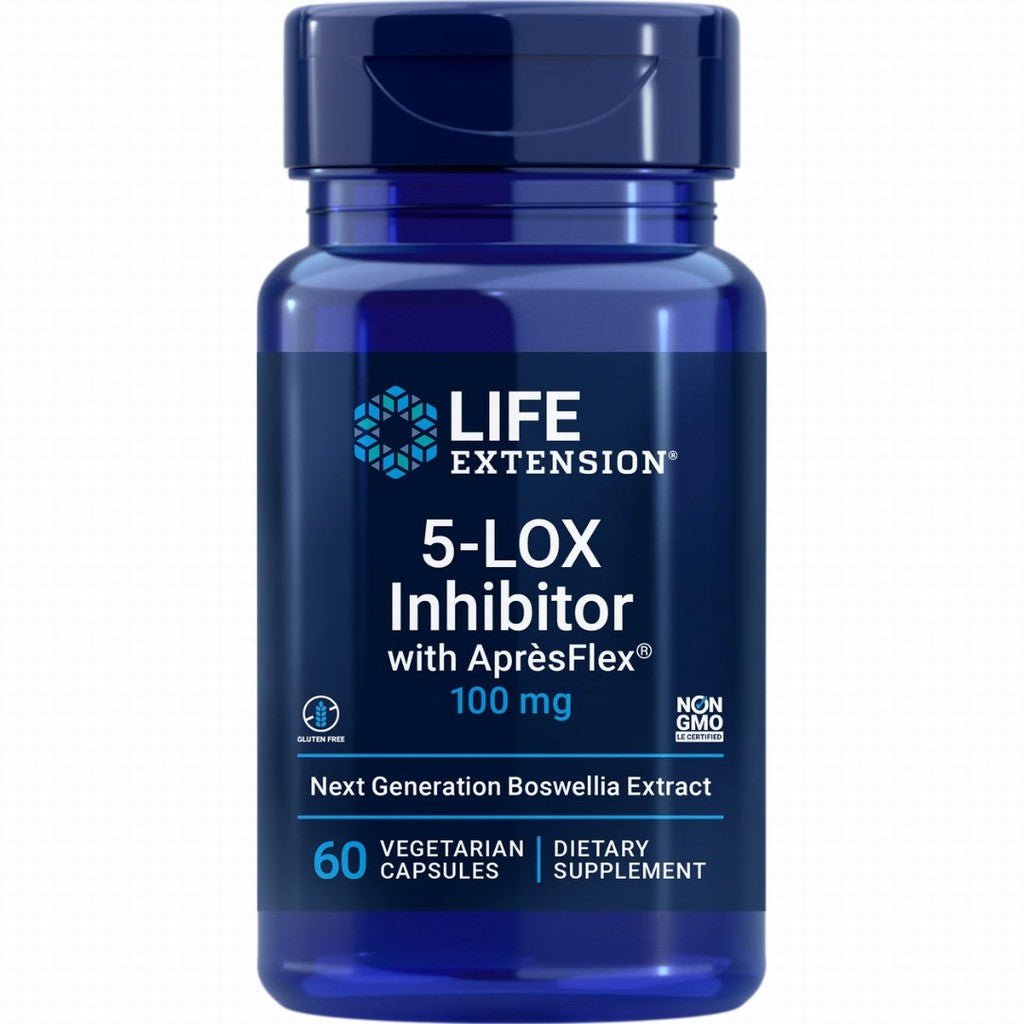 Life Extension 5 - LOX Inhibitor with ApresFlex, 100mg - 60 vcaps - Earthfare Supermarket - 737870163961