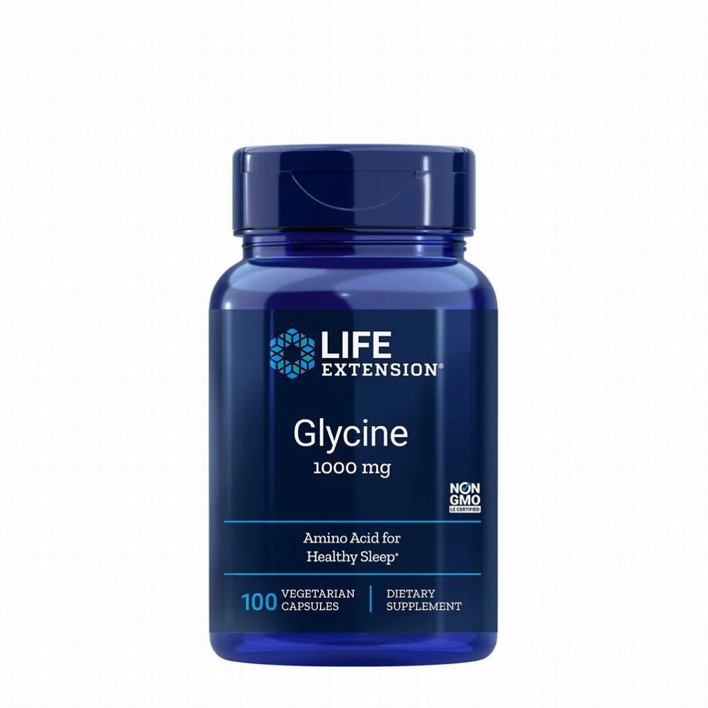 Life Extension Glycine 100 vcaps - Earthfare Supermarket - 737870166917