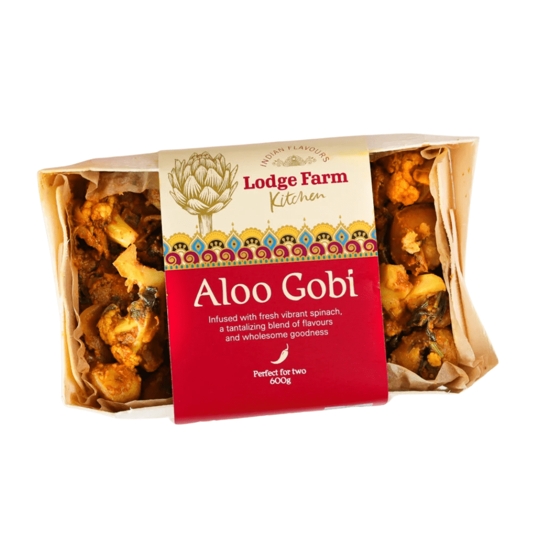 Lodge Farm Kitchen Aloo Gobi Double - Earthfare Supermarket - 5060240872152
