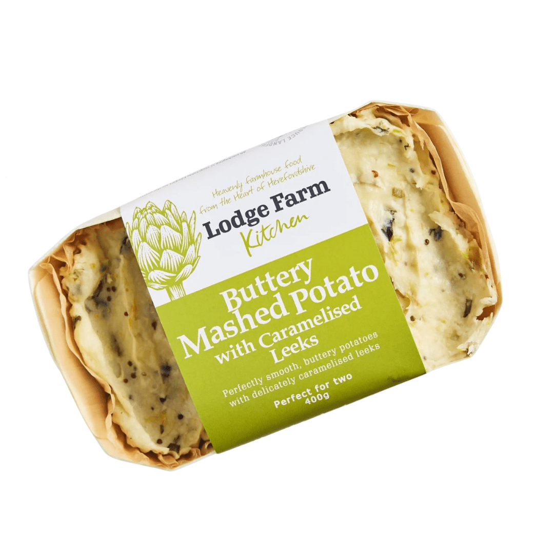 Lodge Farm Kitchen Mash with Leeks - Earthfare Supermarket - 5060240872107
