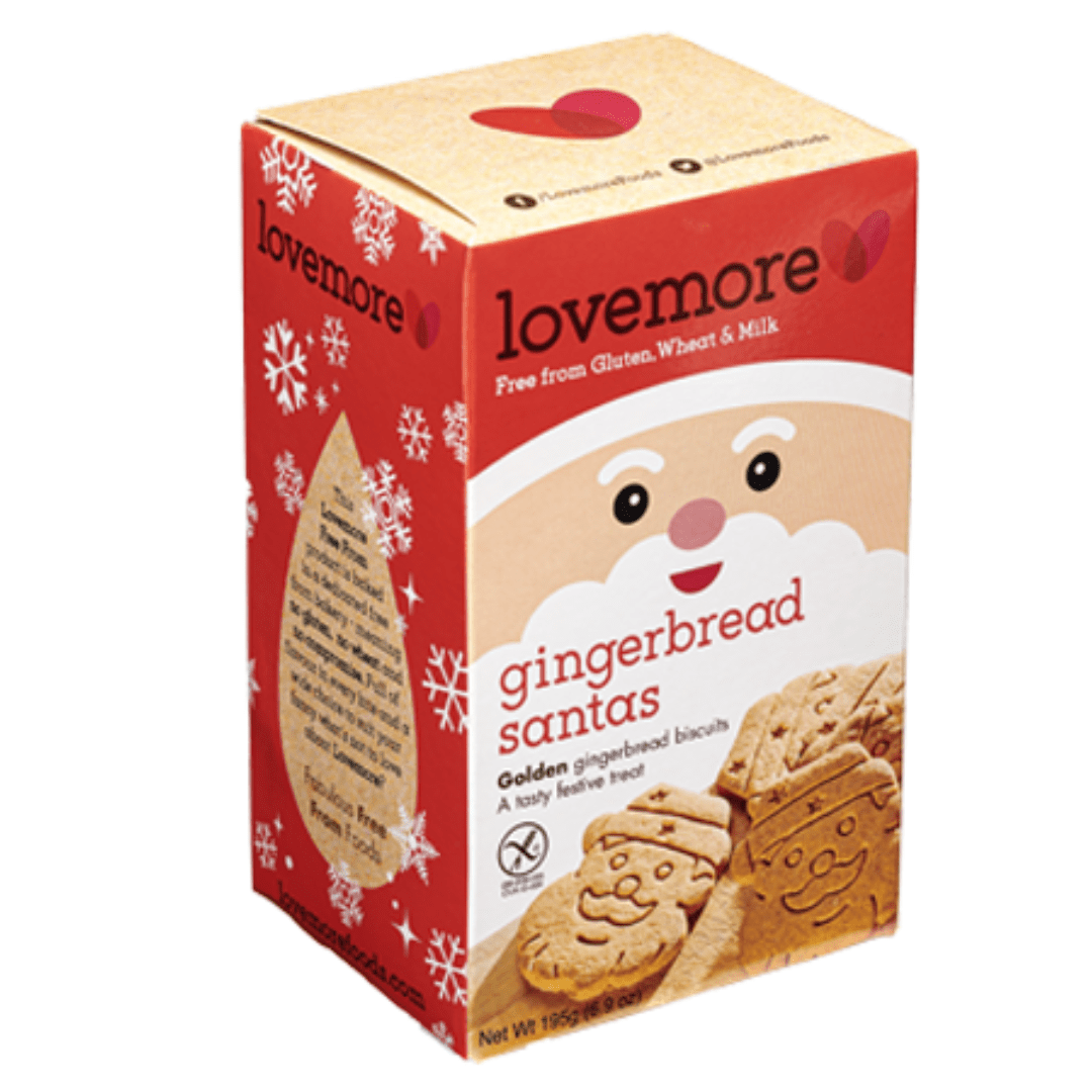 Lovemore Gingerbread Santas - Earthfare Supermarket - 5051777000873