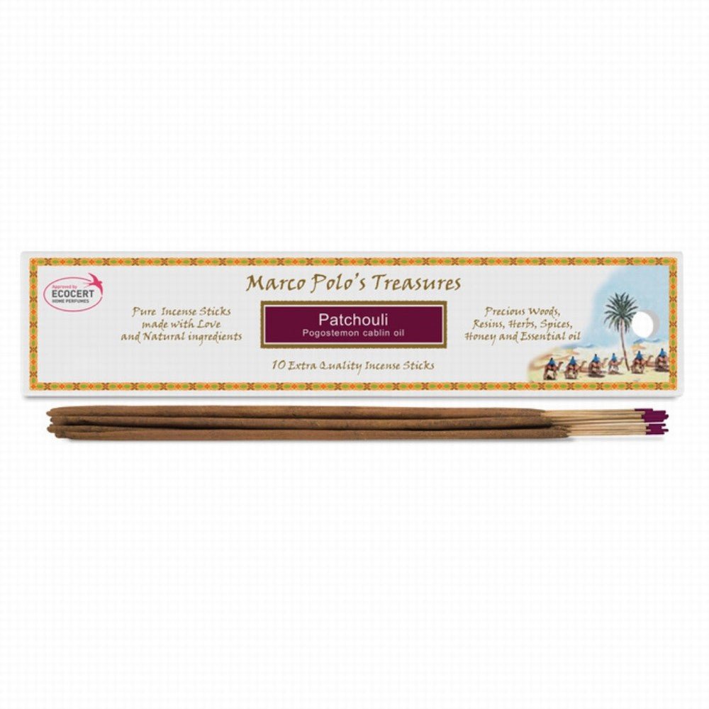 Marco Polo Incense Patchouli - Earthfare Supermarket - 8032749398768