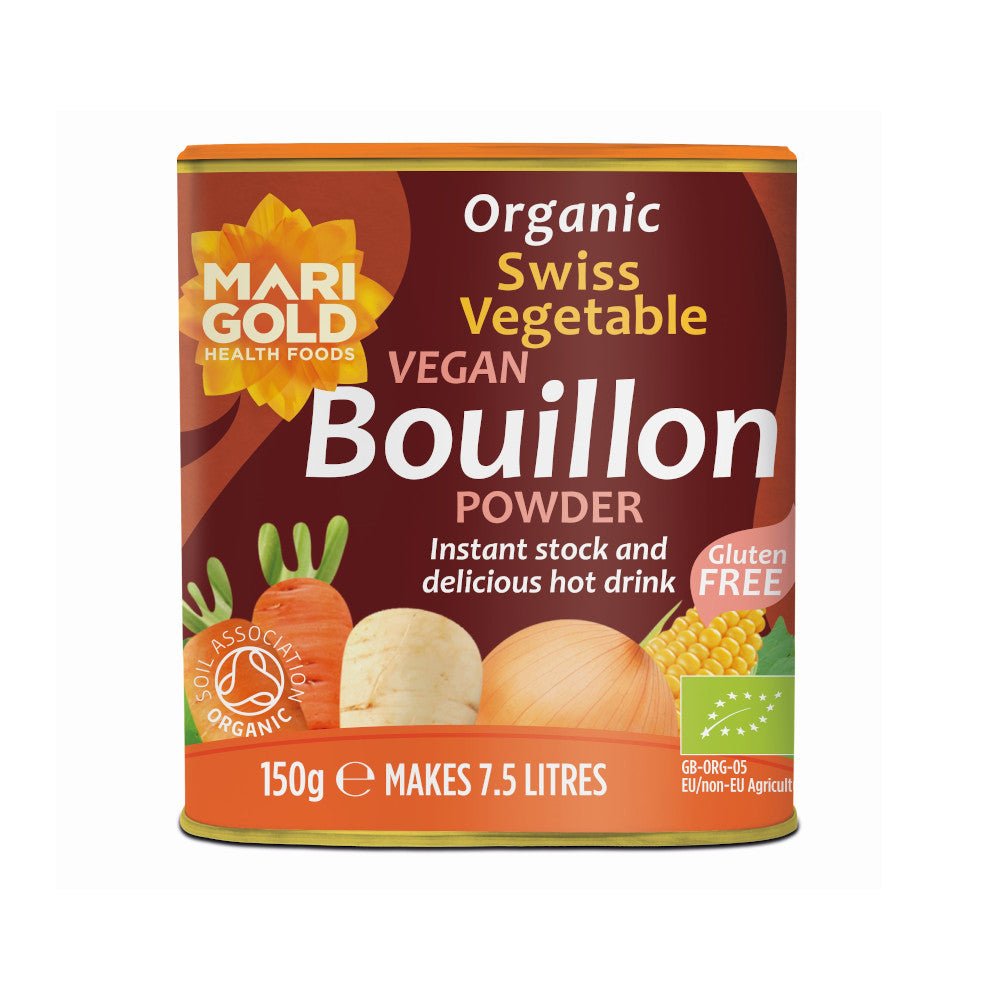 Marigold Organic Vegan Bouillon Powder 150G - Earthfare Supermarket - 5016084123455