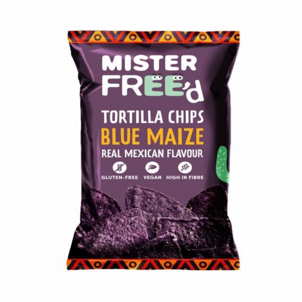 Mister Free'd Tortilla Chips With Blue Corn - Earthfare Supermarket - 5060367450356