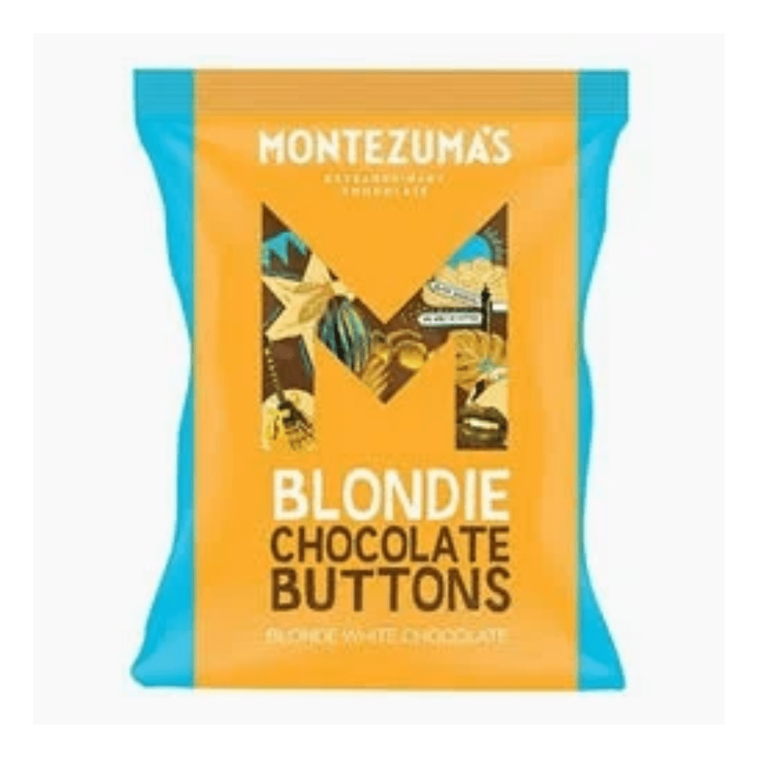 Montezuma's Blondie Chocolate Buttons - Earthfare Supermarket - 5060719928106