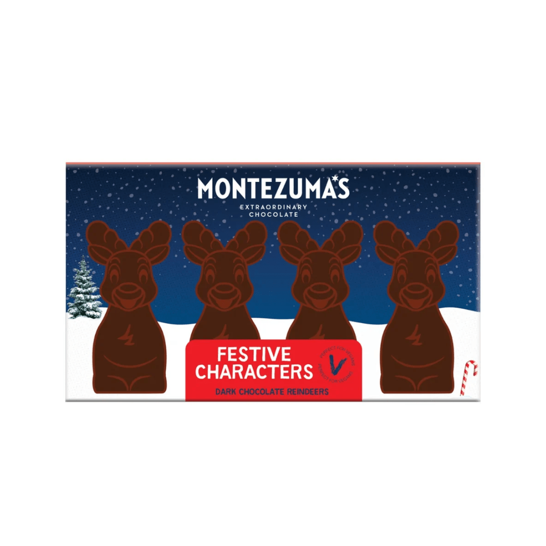 Montezuma's Dark Chocolate Reindeerss 60g - Earthfare Supermarket - 5061120530124