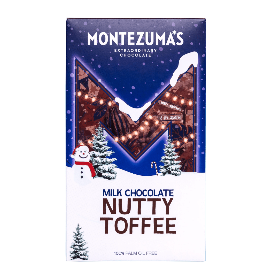 Montezuma's Nutty Toffee Large Bar 300g - Earthfare Supermarket - 5061120530100