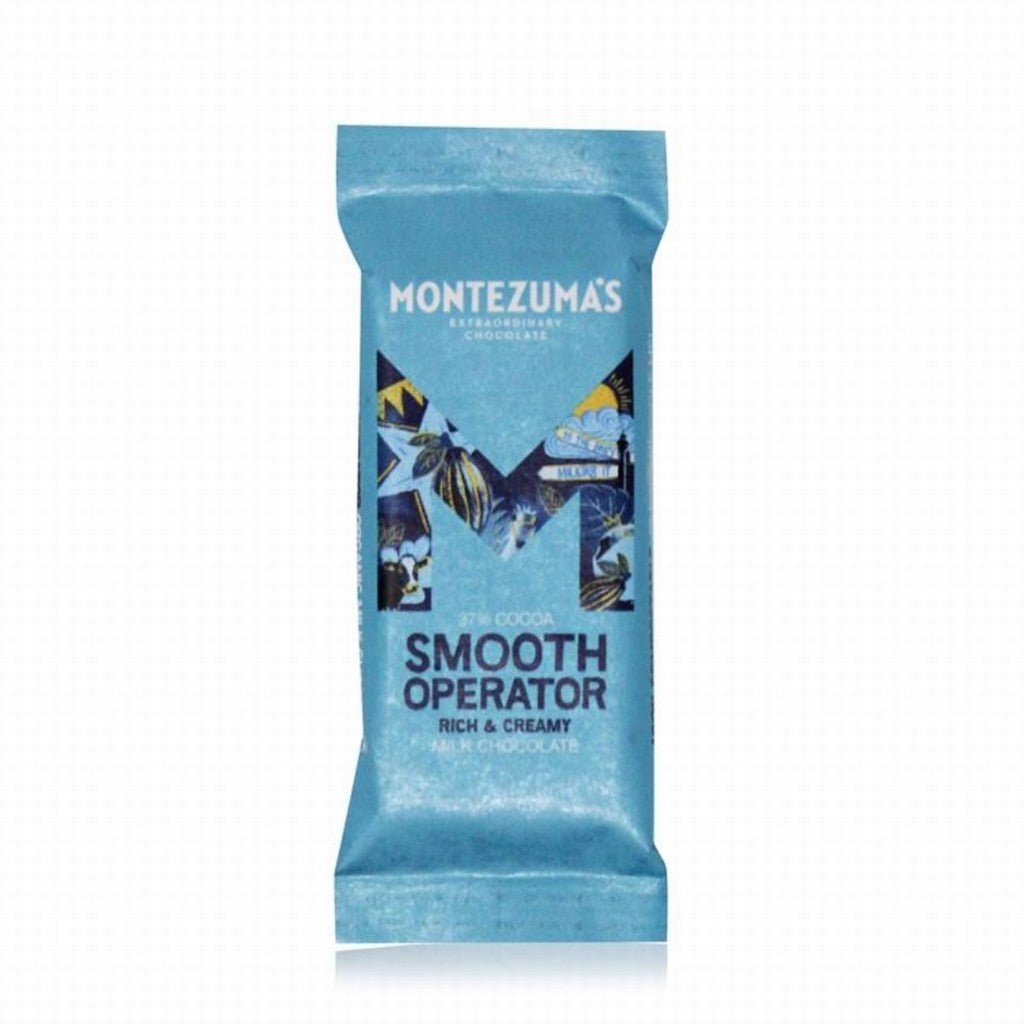 Montezuma's Smooth Operator 37% Organic Mini Bar 25g - Earthfare Supermarket - 50012848